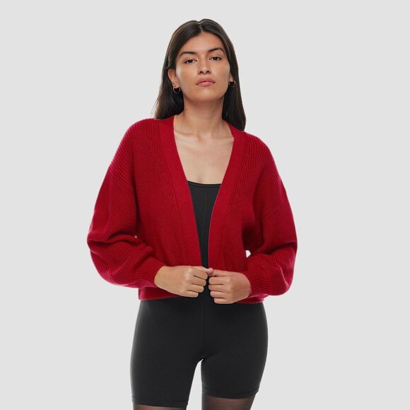 Premium 100% Italian Merino Non-Itch Wool Open Cardi by WILFRED FREE - Picture 2 of 11